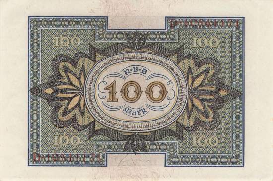100 Mark 1920 ro.67b H/D
